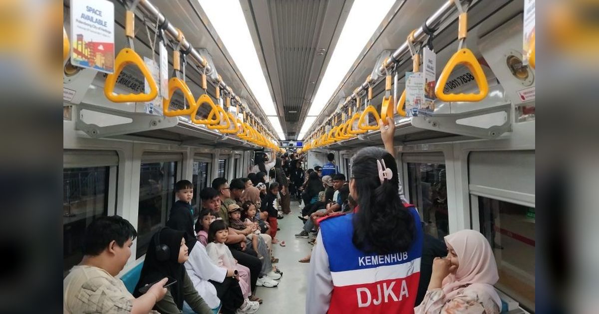 LRT Sumsel Angkut Lebih dari Sejuta Penumpang di Triwulan I 2026, Catat Peningkatan Signifikan