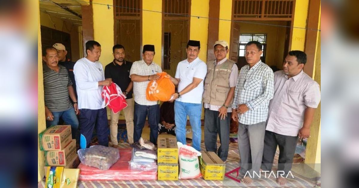Pemkab Nagan Raya Salurkan Bantuan Masa Panik untuk Korban Kebakaran