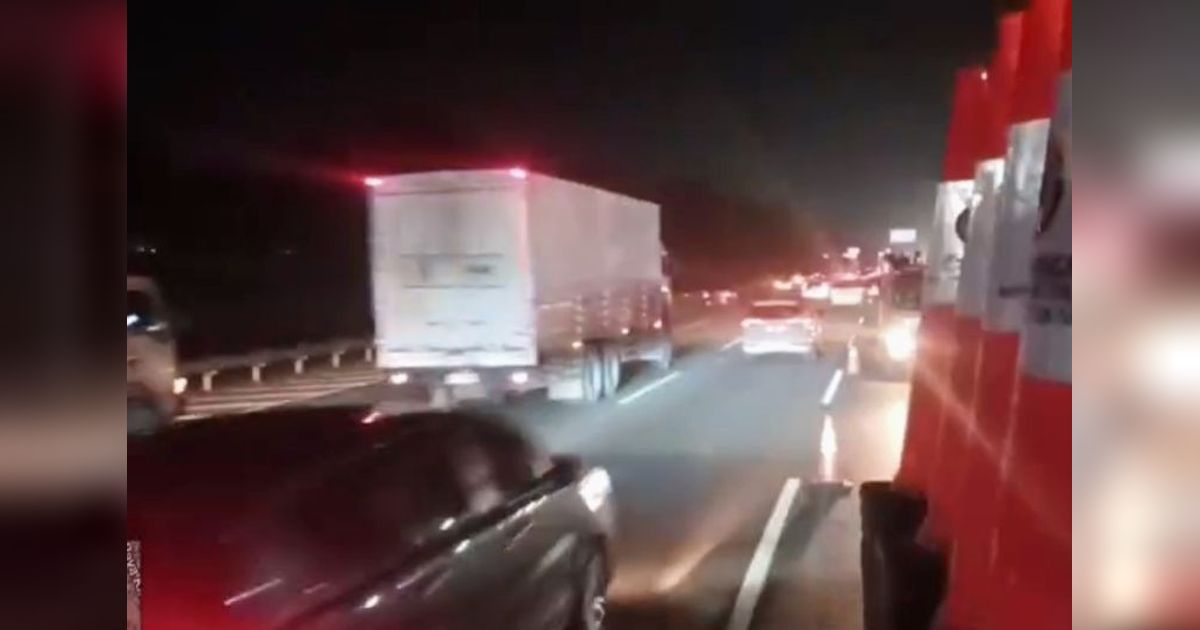 Jasamarga dan Kepolisian Hentikan Pengaturan Contraflow di Tol Jakarta-Cikampek