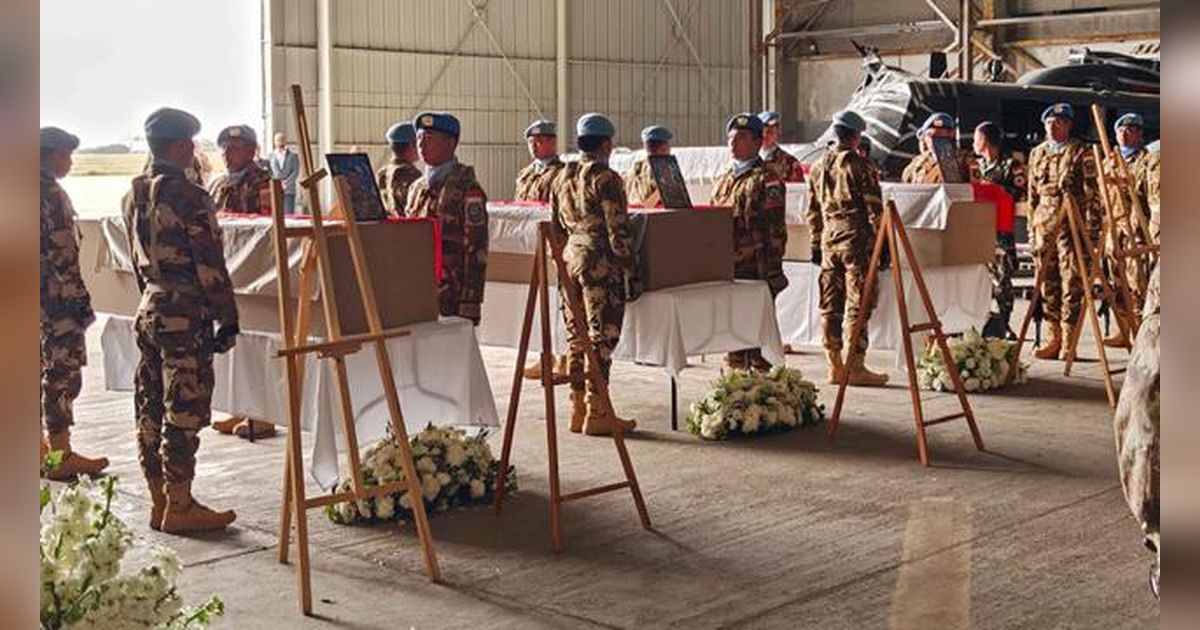 PBB Ungkap Temuan Awal Kematian 3 Prajurit Indonesia di Lebanon, Terbukti Israel Pelakunya