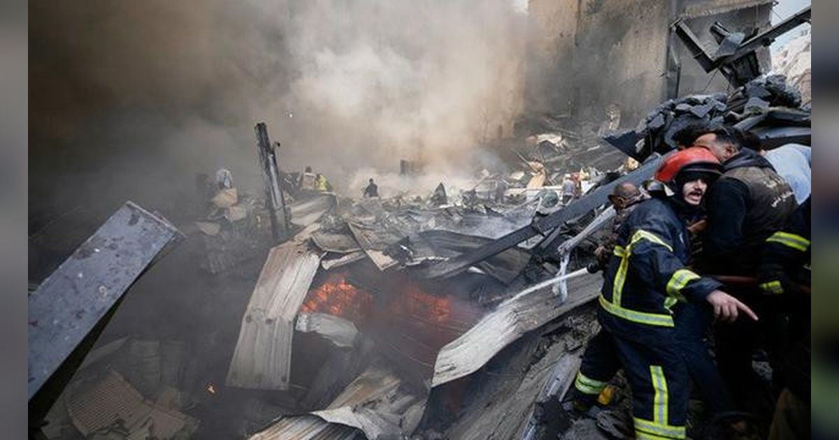 10 Menit Israel Bombardir Lebanon, Kirim 50 Jet Tempur Serang 100 Target