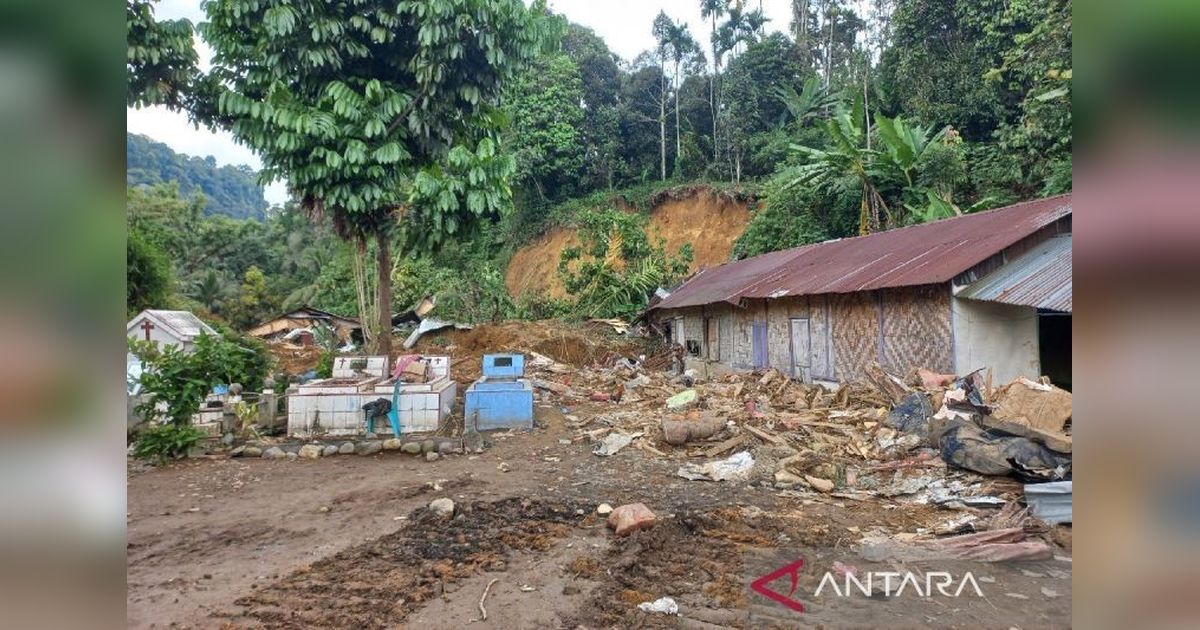 Longsor Sibolangit: Tujuh Rumah Rusak Berat, Lima Warga Meninggal Dunia