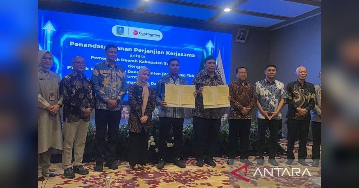 Pemkab Serang Resmi Alihkan Pengelolaan Kas Daerah ke Bank Banten