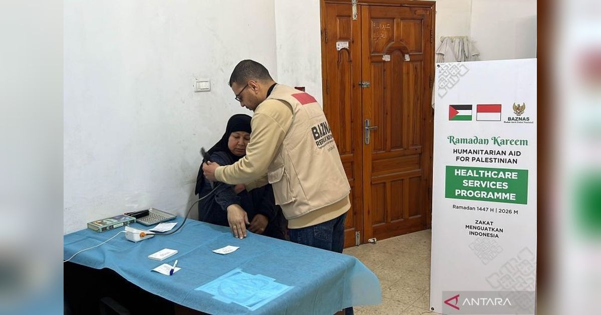 Baznas RI Hadirkan Layanan Kesehatan Gratis untuk Ribuan Warga Palestina di Gaza