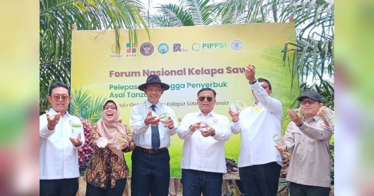 Kementan dan Gapki Perkenalkan Serangga Penyerbuk Kelapa Sawit Baru Tingkatkan Produktivitas