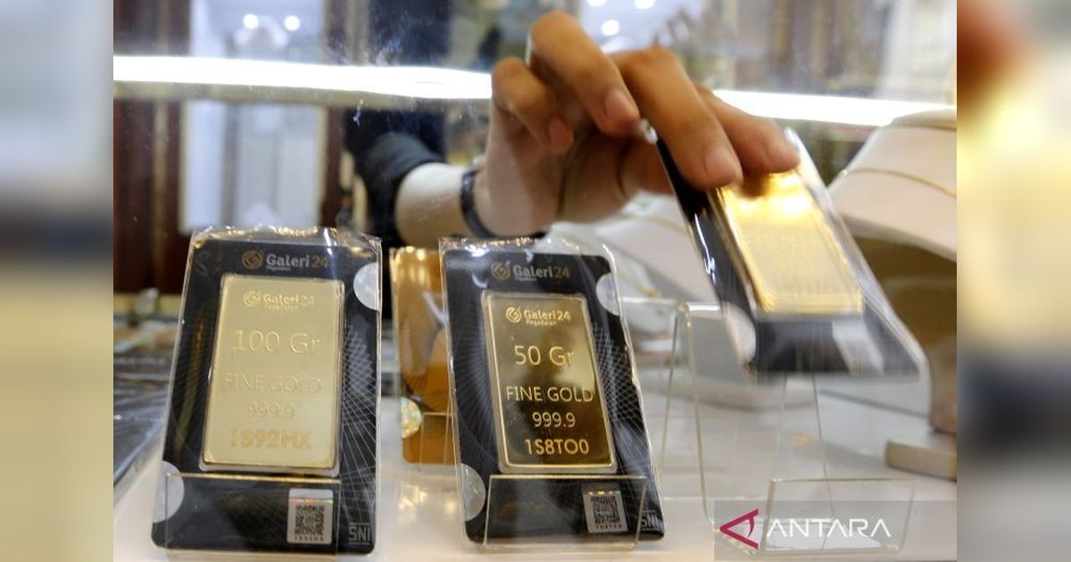 Harga Emas Pegadaian Anjlok Drastis: UBS, Antam, Galeri24 Kompak Turun Jumat Pagi