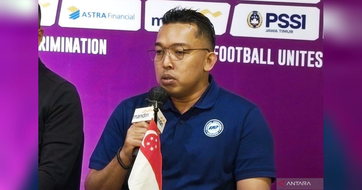 Pelatih Singapura Siapkan Strategi Berbeda Hadapi Piala AFF U-17