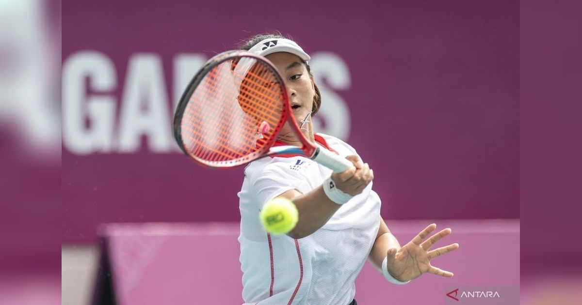 Timnas Tenis Putri Indonesia Bangkit, Kalahkan Korea Selatan di Piala BJK Grup I Asia Oceania