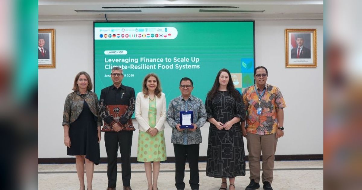 Indonesia-PBB Luncurkan Program Ketahanan Pangan, Perkuat Petani Hadapi Krisis Iklim