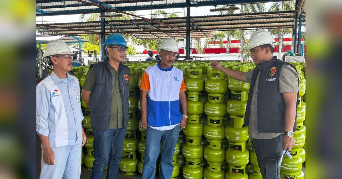 Satgas Pangan Polres Situbondo Pastikan Stok Elpiji 3 Kg Aman Terkendali