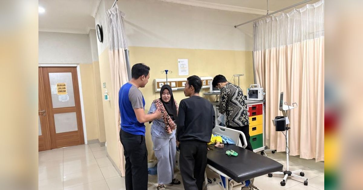 Polda Banten Sigap Bantu Balita Demam Tinggi di Serang, Evakuasi Cepat ke Rumah Sakit