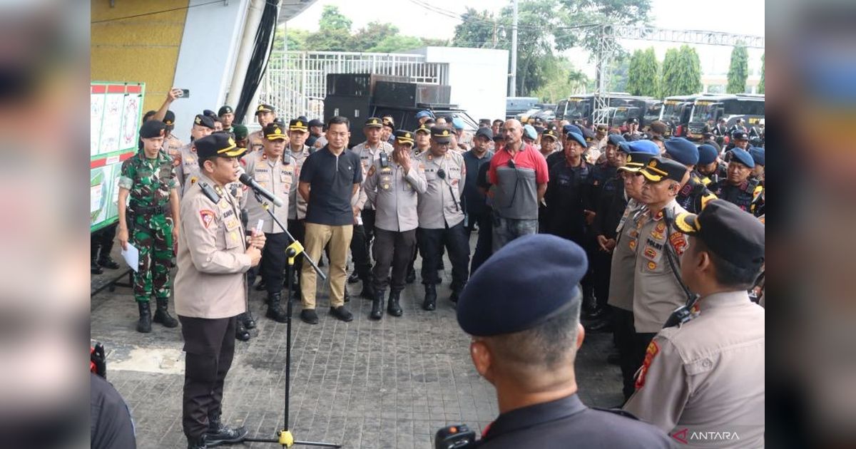 2.730 Personel Gabungan Dikerahkan untuk Pengamanan Laga Persija Persebaya di GBK