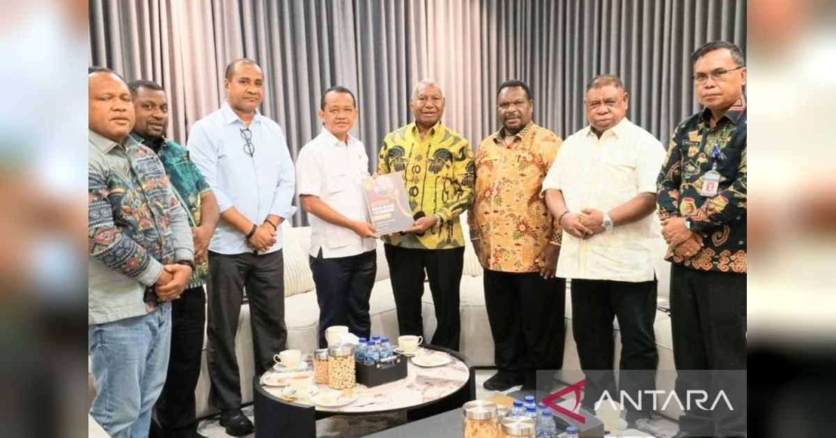 Gubernur Papua Barat Temui Menteri ESDM Bahas Realisasi PI 10 Persen
