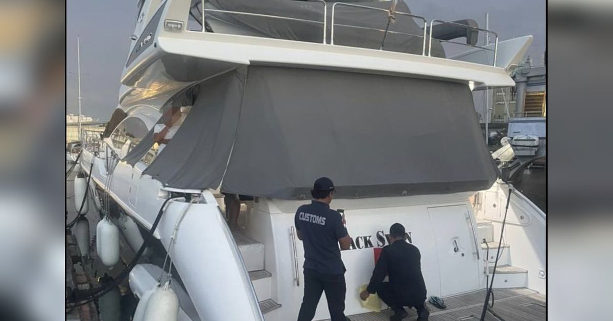 Bea Cukai Jakarta Segel Puluhan Yacht Mewah, Diduga Langgar Aturan Kepabeanan