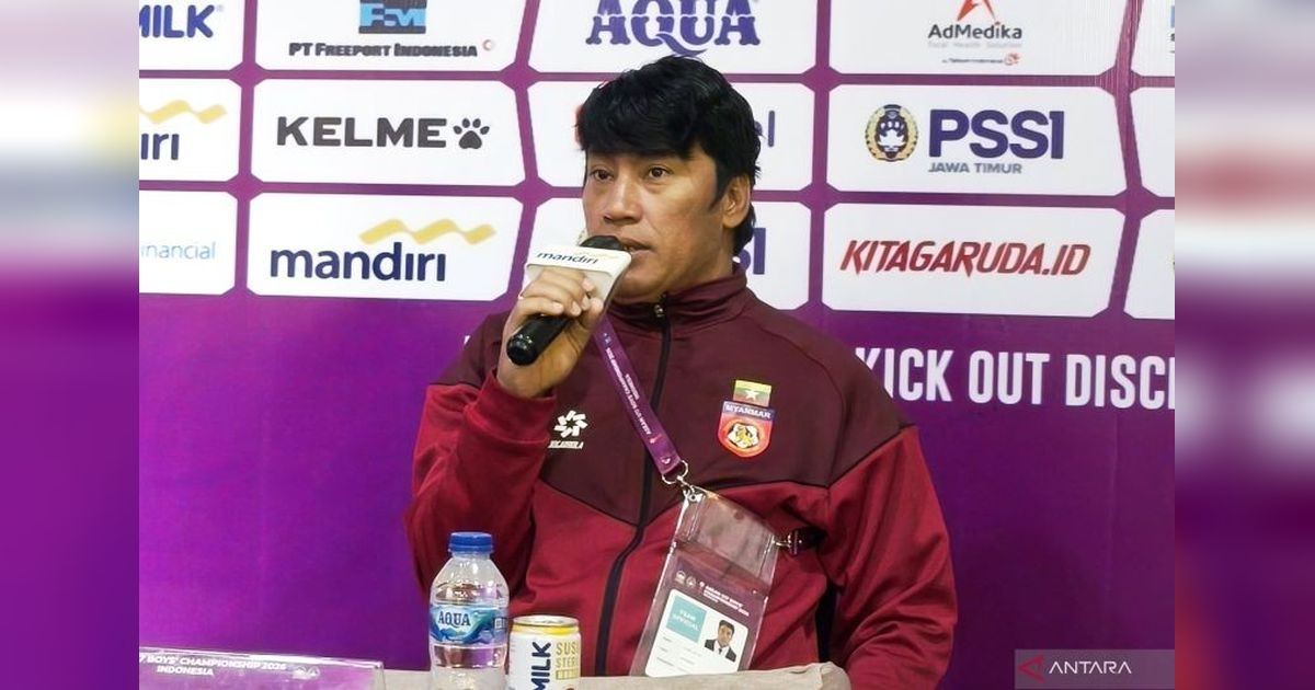 Piala AFF U-17 2026: Myanmar Fokus Tingkatkan Kualitas Pemain Muda