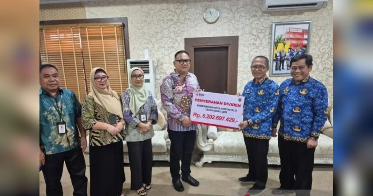 Bank SulutGo Penuhi Komitmen, Serahkan Dividen Rp5,2 Miliar dan CSR ke Pemkot Gorontalo