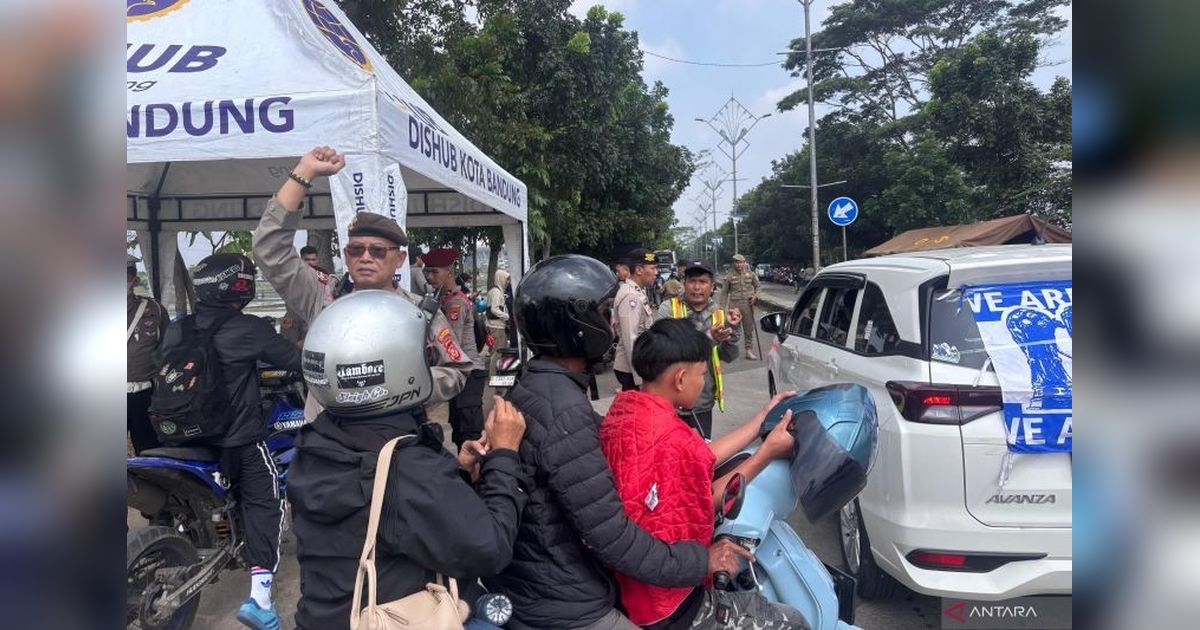 2.106 Personel Amankan Laga Persib vs Bali United di GBLA