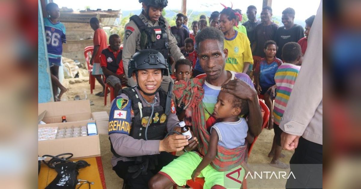 Polda PBD Gelar Trauma Healing di Tambrauw: Pulihkan Psikologis Warga Pascagangguan Keamanan