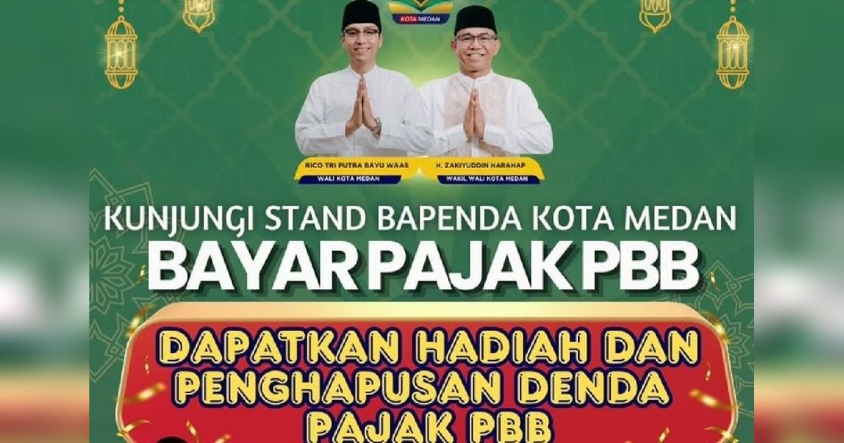 Pemkot Medan Sediakan Layanan PBB dan Penghapusan Denda Selama MTQ Ke-59