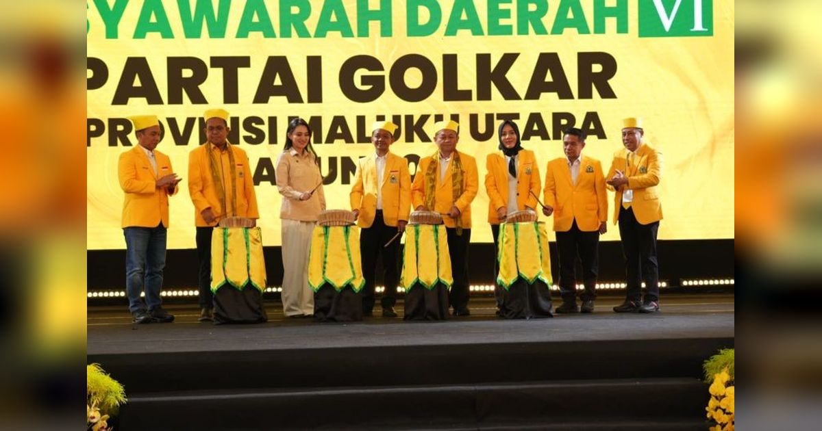 Gubernur Soroti Ketimpangan Ekonomi Maluku Utara di Musda Golkar