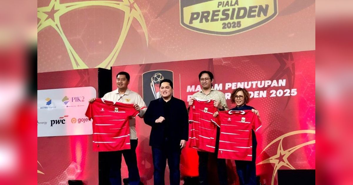 Piala Presiden 2026 Berpeluang Gunakan Format Baru, Erick Thohir Ungkap Detailnya