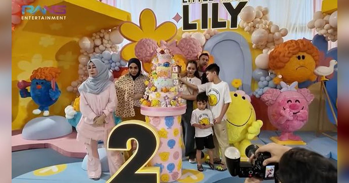 Potret Dekorasi Ultah ke-2 Lily, Anak Angkat Raffi–Gigi yang Digelar Super Mewah