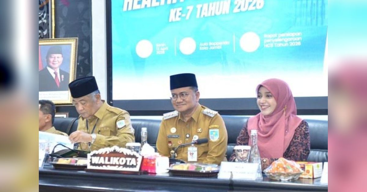 Jambi Matangkan Persiapan Healthy Cities Summit 2026, Targetkan Sukses Nasional dan Internasional