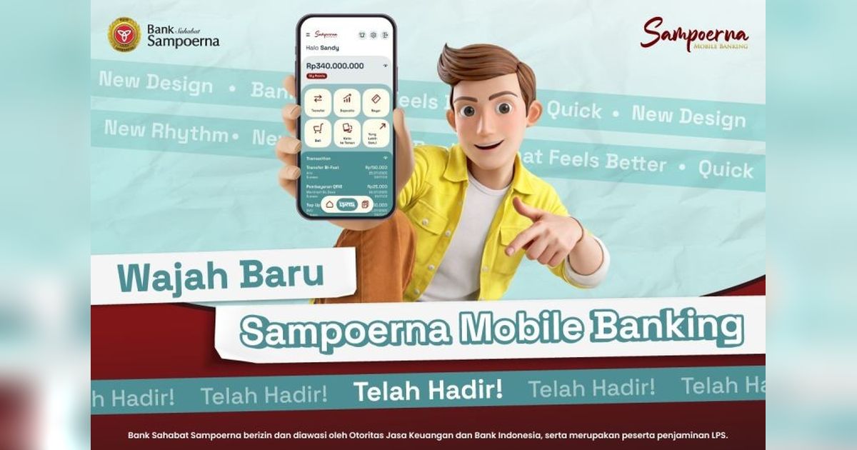 Bank Sampoerna Perbarui Sampoerna Mobile Banking, Tawarkan Fitur Canggih dan Keamanan Unggul