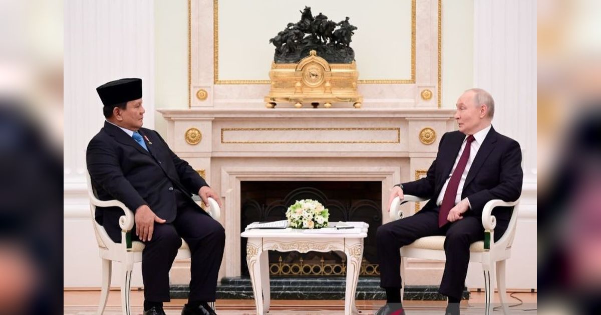 Presiden Putin Undang Prabowo Kembali ke Rusia, Perkuat Hubungan Bilateral