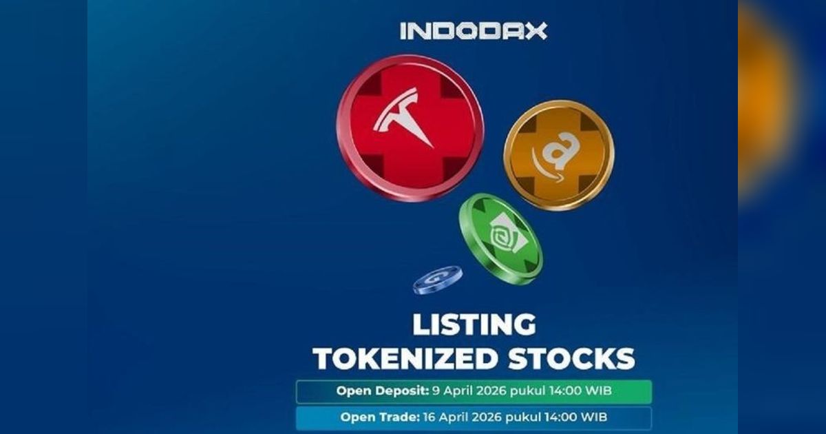 Indodax Perluas Akses Investor ke Aset Global Melalui Tokenized Stocks Berbasis Blockchain