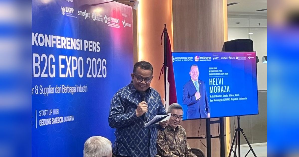 Kementerian UMKM Perkuat Keberpihakan pada Pengusaha Lokal, Inabuyer B2B2G Expo 2026 Jadi Ajang Strategis