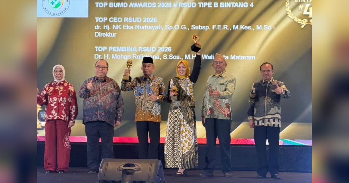 Hattrick Prestasi, Mataram Raih Tiga Penghargaan Bergengsi di Top BUMD Awards 2026
