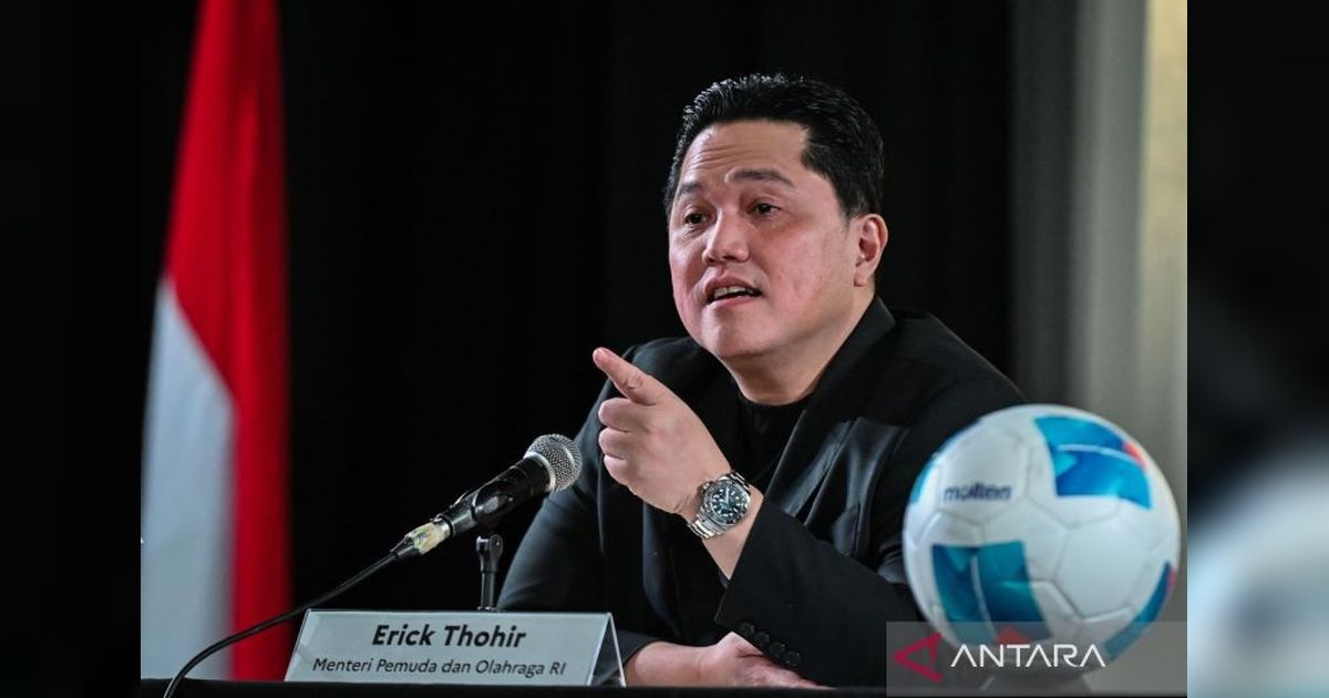 Erick Thohir Bocorkan Kompetisi Baru PSSI Siap Bergulir Musim Depan