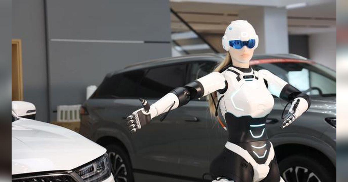 Robot Humanoid Chery Siap Jadi Sales Masa Depan, Begini Penampakannya