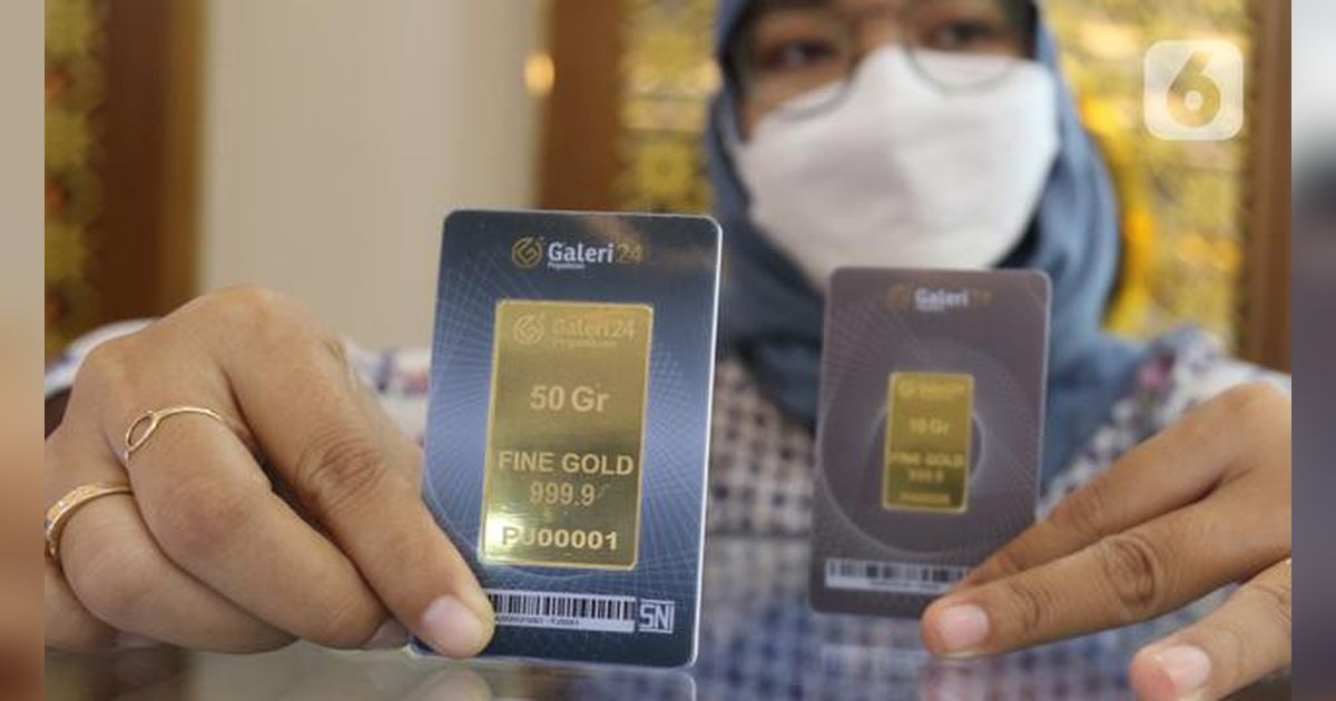 Harga Emas Antam Turun pada 17 April 2026, Ini Rincian Terbarunya