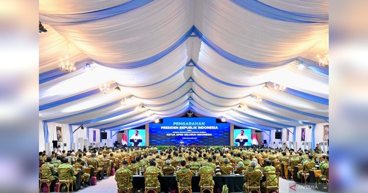 Prabowo Temui Ketua DPRD Seluruh Indonesia, Beri Arahan Langsung di Akmil