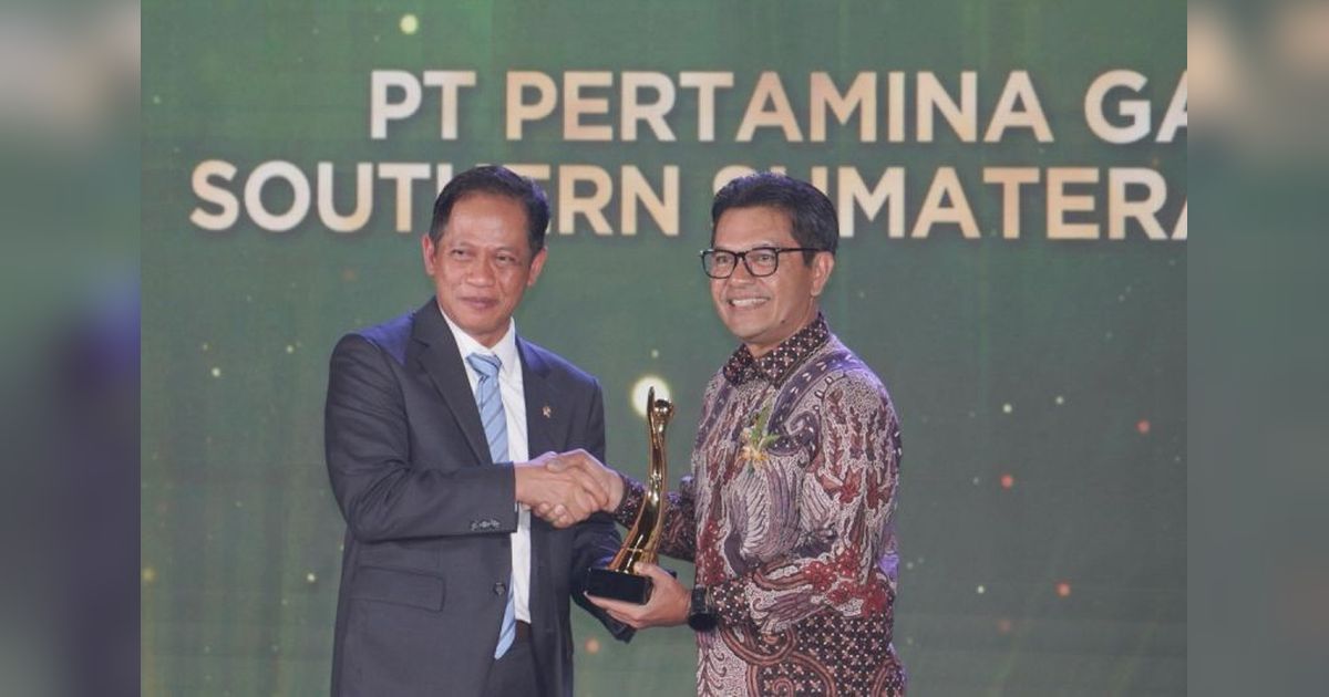 Pertagas Raih Tiga Proper Emas dari Kementerian Lingkungan Hidup/Badan Pengendalian Lingkungan Hidup