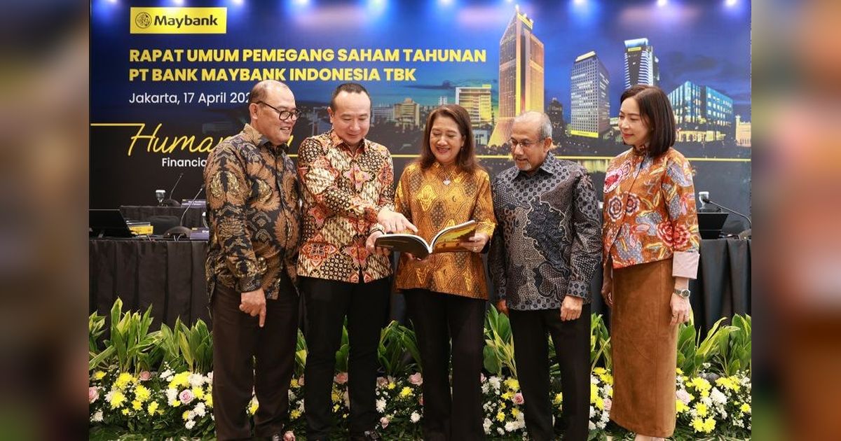 Maybank Indonesia Rombak Jajaran Komisaris dan Direksi, Bagikan Dividen Tunai Rp580 Miliar