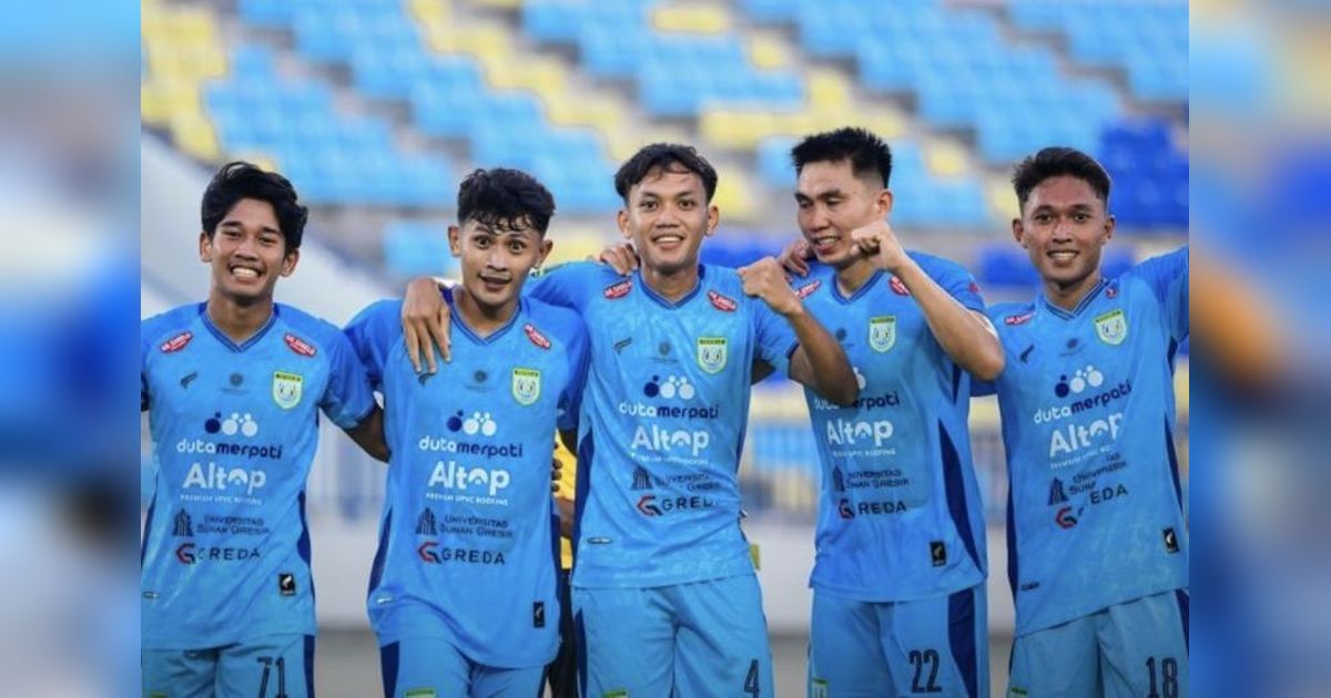 Kemenangan Persela 7-1 atas Persipal Palu Jadi Kado Manis HUT ke-59 Laskar Joko Tingkir