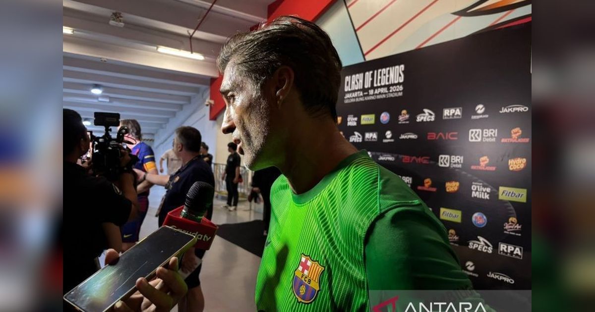 Vitor Baia Kagumi GBK: Legenda Barcelona Terpukau Atmosfer Stadion Gelora Bung Karno