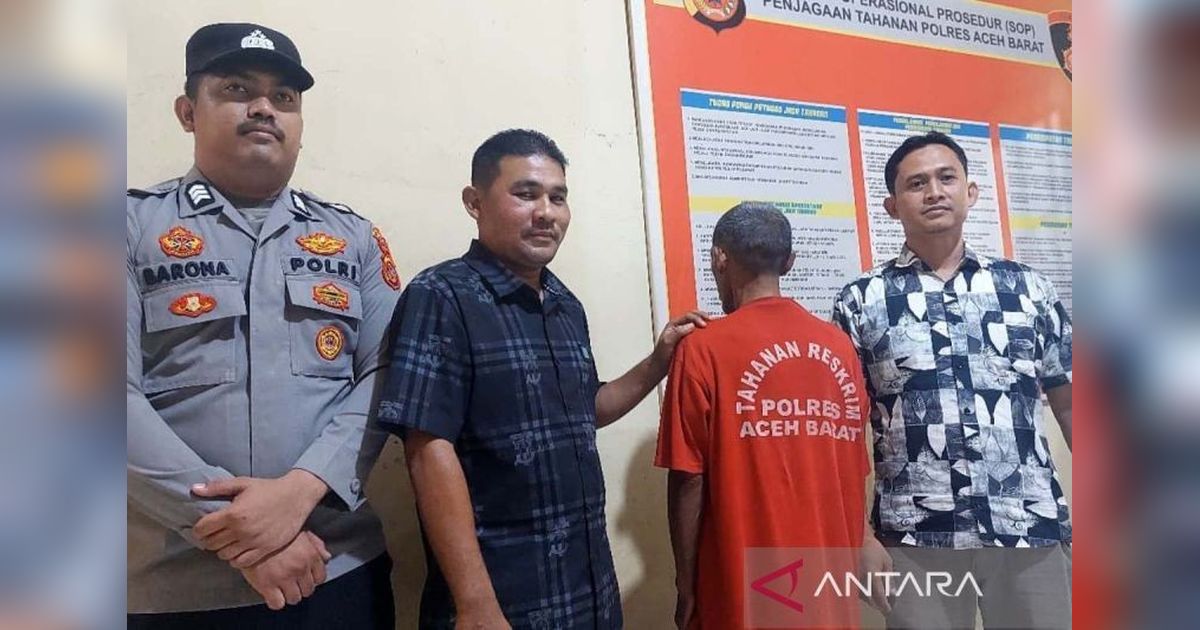 Polres Aceh Barat Tangkap Pelaku Kekerasan Seksual Anak di Bawah Umur
