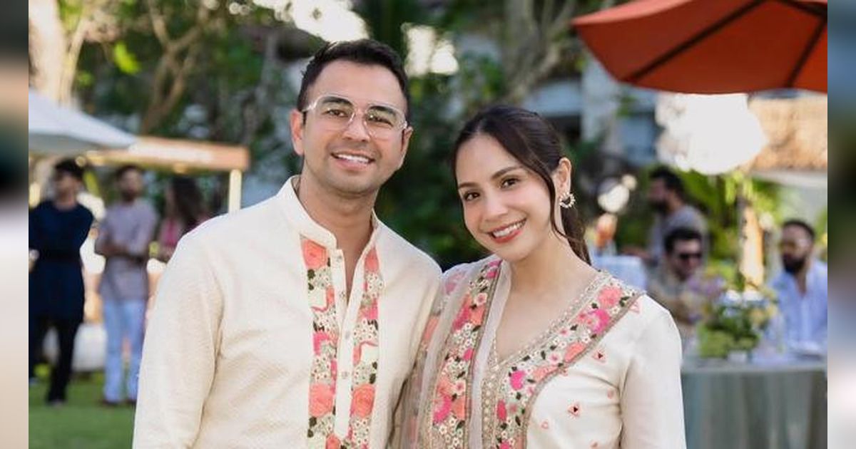 Anggun dalam Balutan Gaya India, Nagita Slavina Tampil Glamor di Acara Kondangan