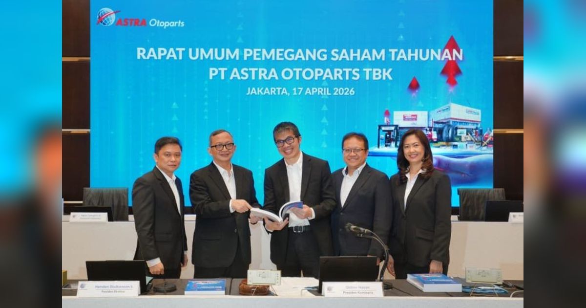 RUPST Astra Otoparts Putuskan Bagikan Dividen Tunai Rp1,1 Triliun dari Laba 2025