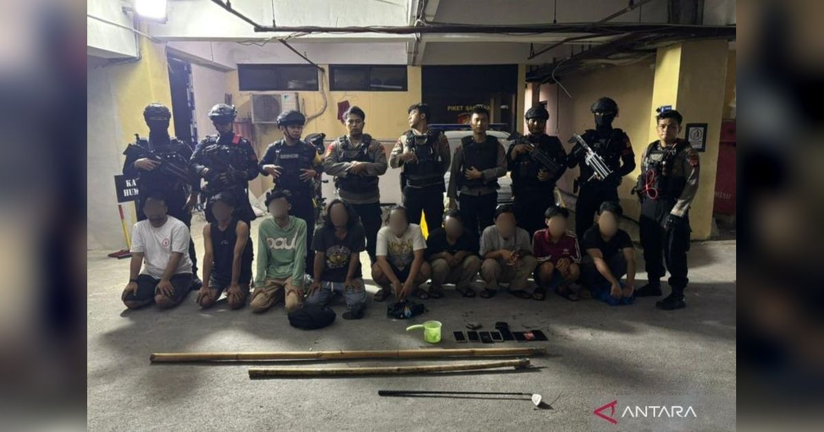 Polisi Gagalkan Tawuran Pemuda di Jakarta Timur, Amankan Senjata Tajam dan Miras