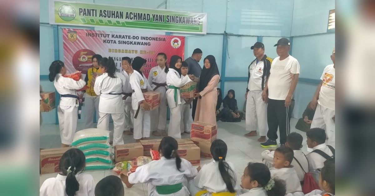 INKAI Singkawang Salurkan Bantuan Sembako untuk Anak Yatim, Wujudkan Kepedulian Sosial