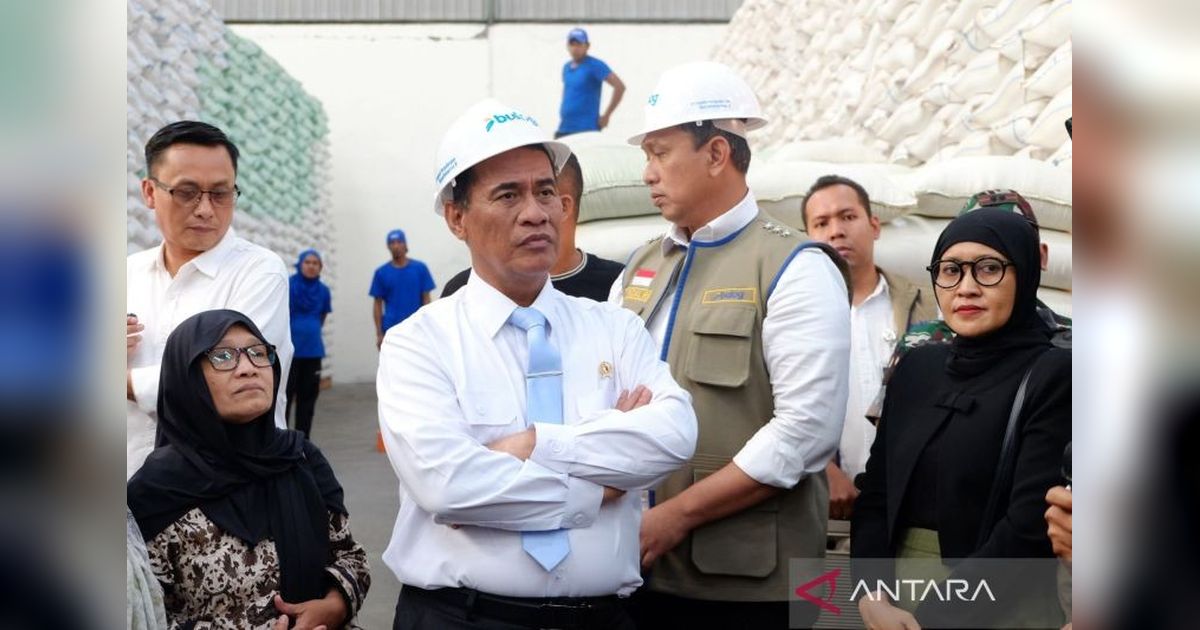 Mentan Pastikan Stok Pangan Nasional Aman Hadapi El Nino Godzilla