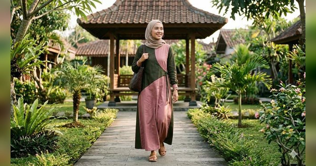 Model Gamis Katun Jepang Terbaru, Kombinasi Desain Stylish dan Nyaman