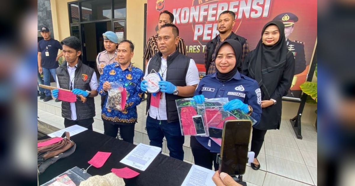 Polres Tasikmalaya Bongkar Jaringan Perdagangan Ilegal Trenggiling, Dua Tersangka Diamankan