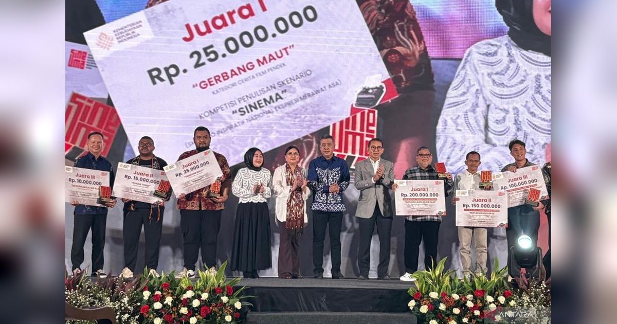 Kembud Umumkan Pemenang Kompetisi Skenario SINEMA 2026, Dorong Film Berbasis Sejarah