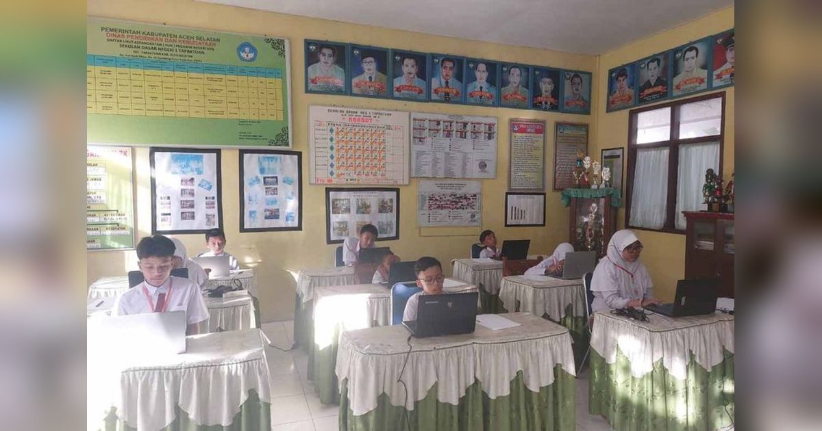 Tes Kemampuan Akademik SD Aceh Selatan: 3.303 Siswa Ikuti Evaluasi Pembelajaran Komprehensif